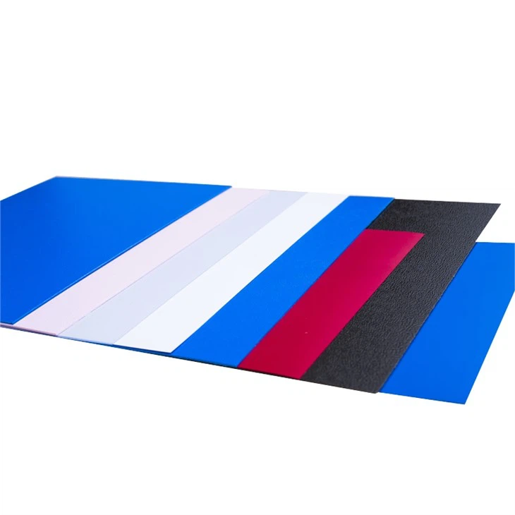 Color Matte PVC Plastic Sheet